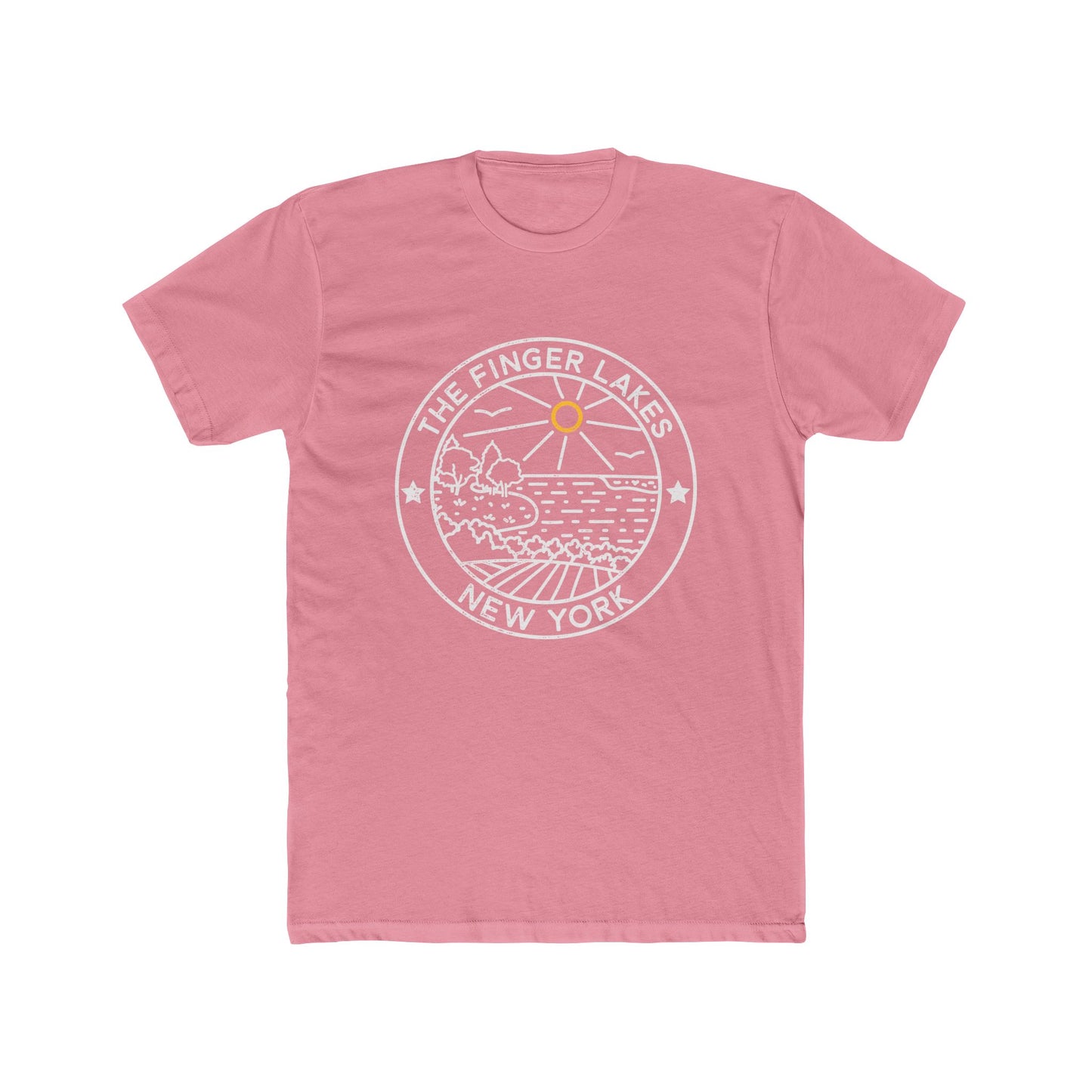 Finger Lakes Unisex Vintage Cotton Crew Tee