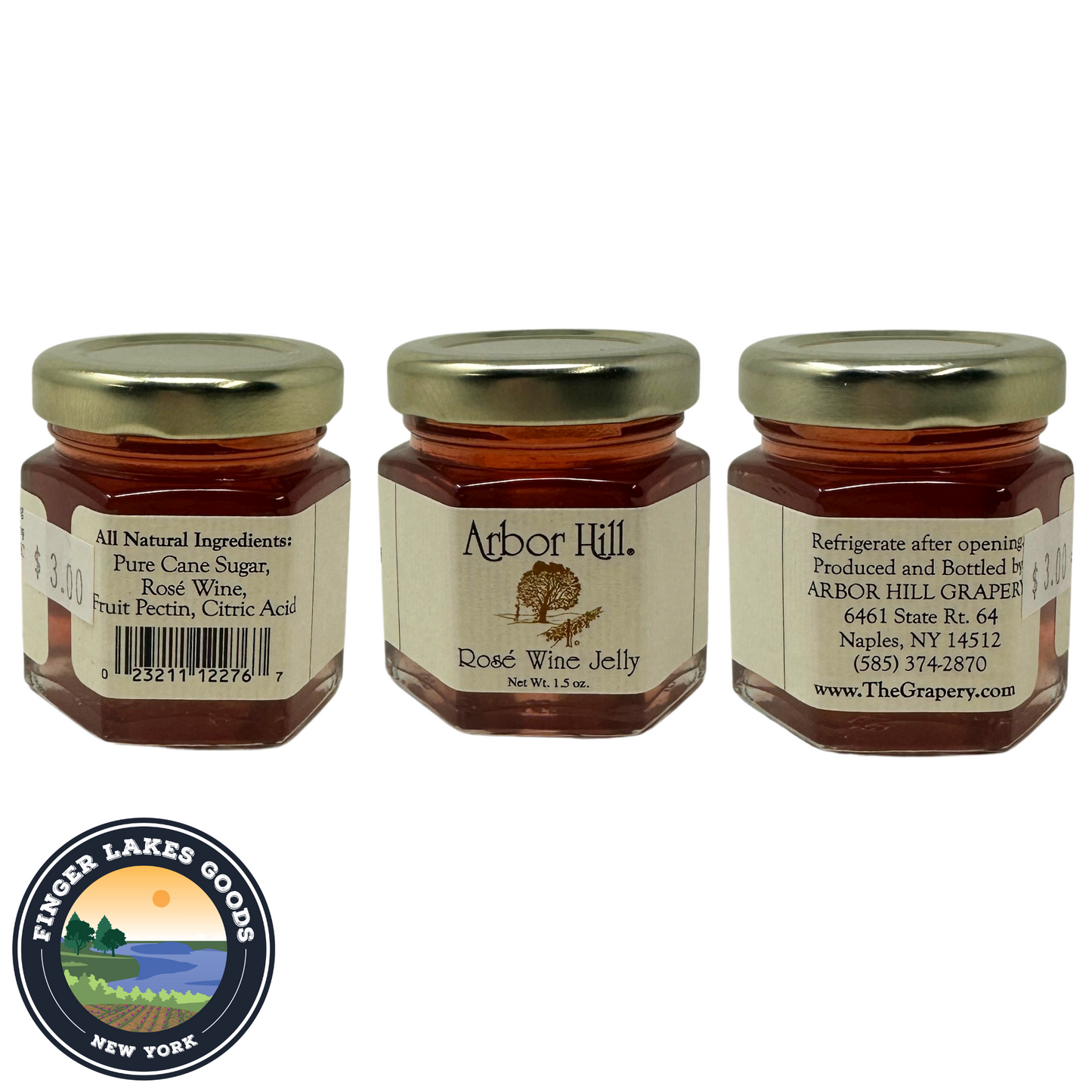 Arbor Hill Wine Jelly Minis (1.5 oz)
