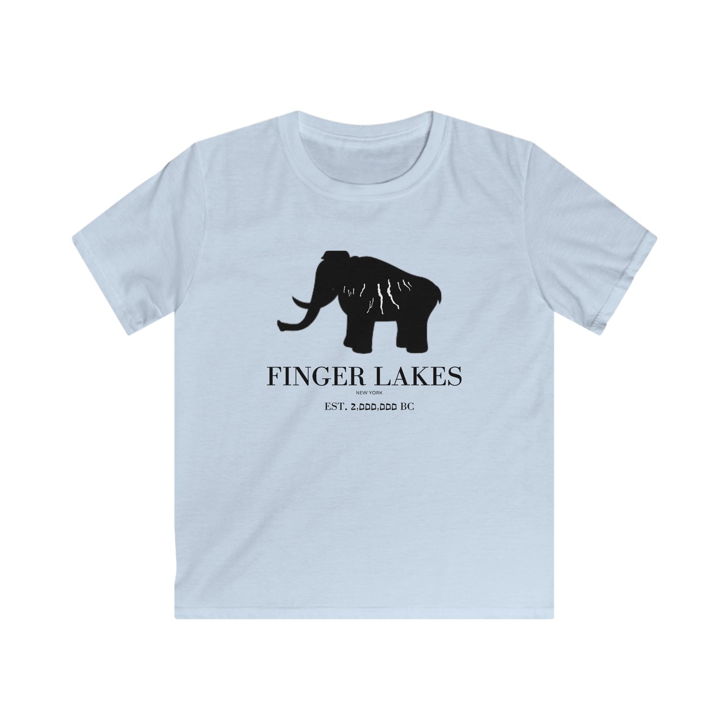Finger Lakes Ice Age Kids Softstyle Tee (Online Exclusive)
