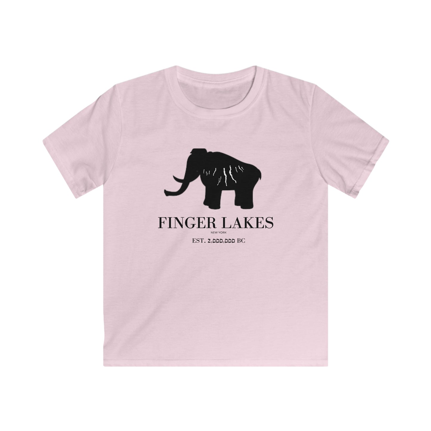 Finger Lakes Ice Age Kids Softstyle Tee (Online Exclusive)