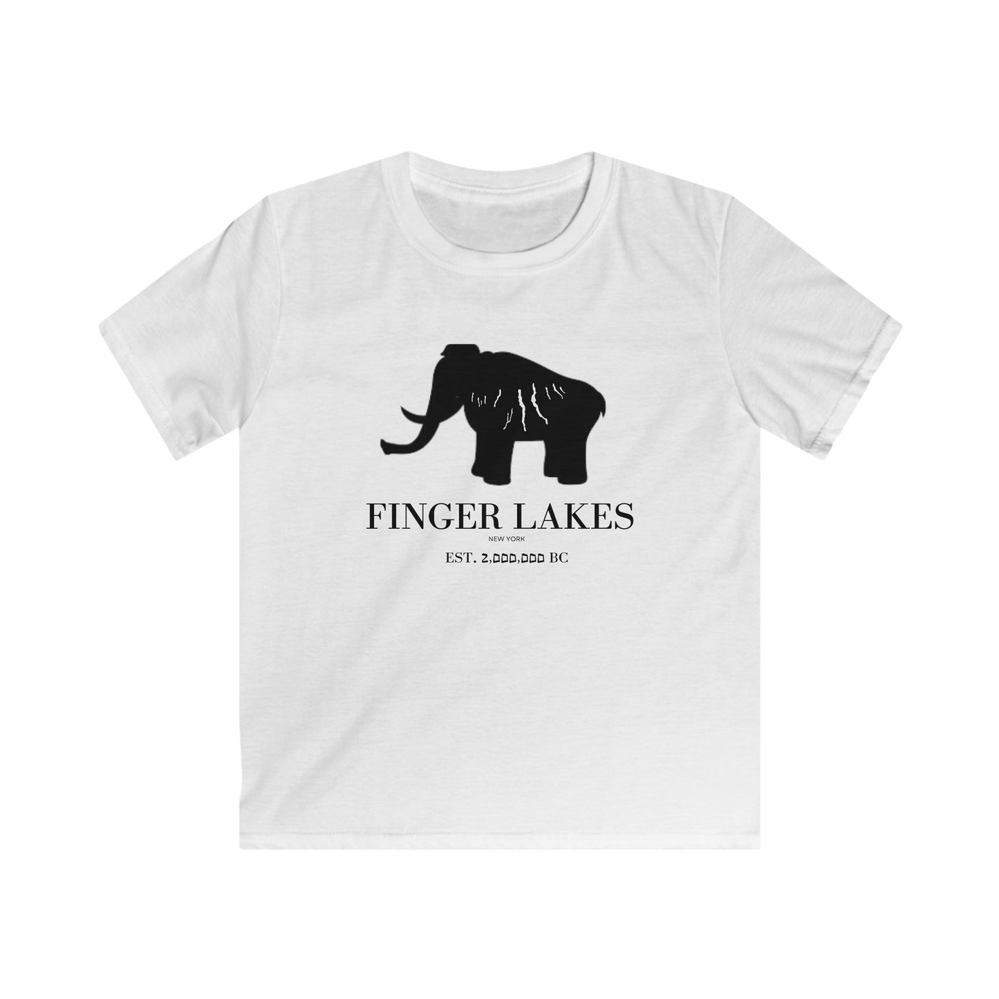 Finger Lakes Ice Age Kids Softstyle Tee (Online Exclusive)