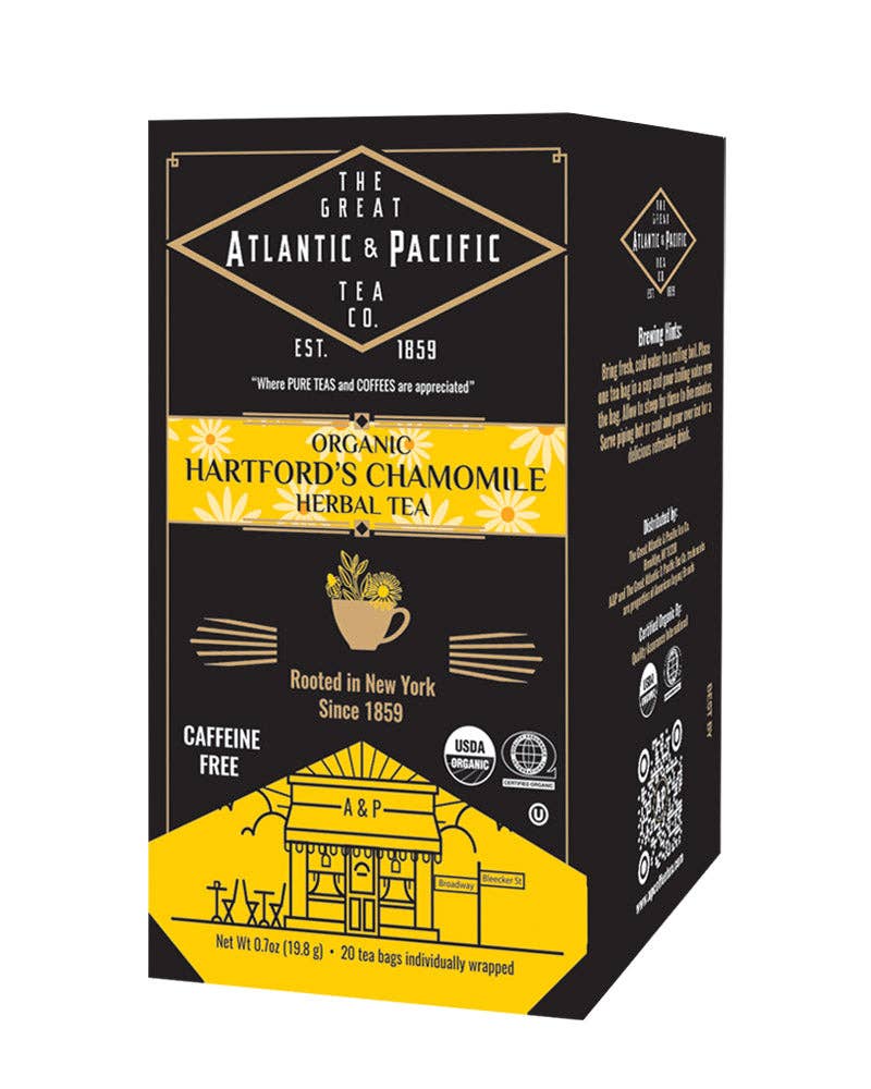 A&P Hartford's Chamomile Tea, 20 Count Organic