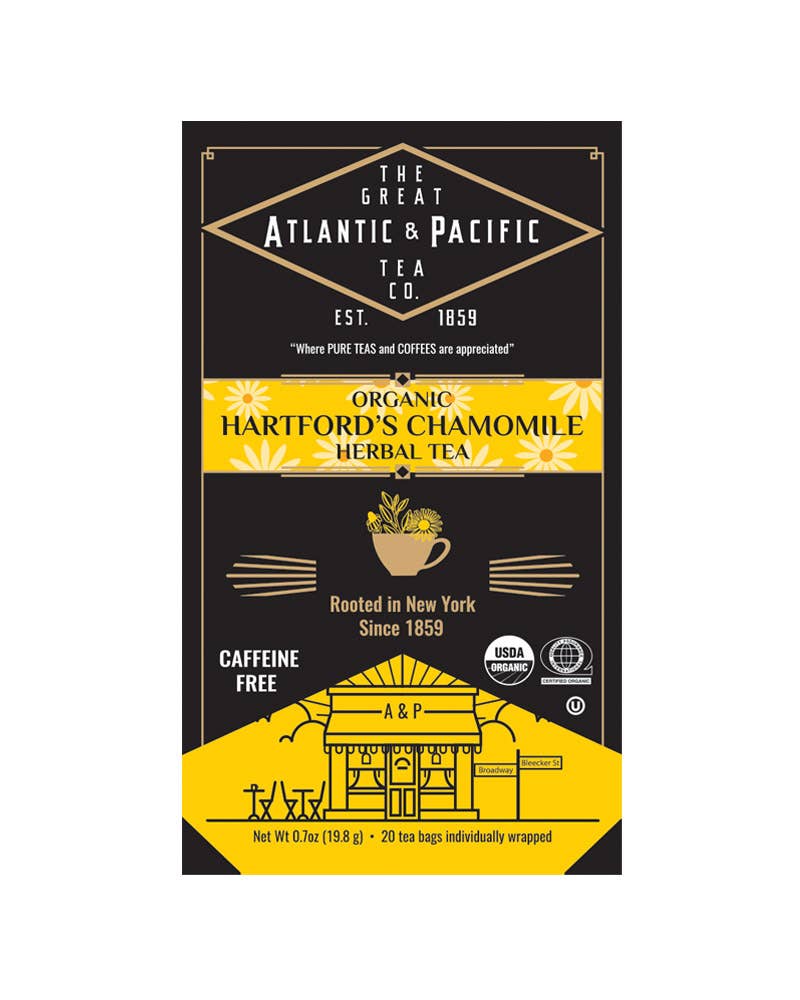 A&P Hartford's Chamomile Tea, 20 Count Organic