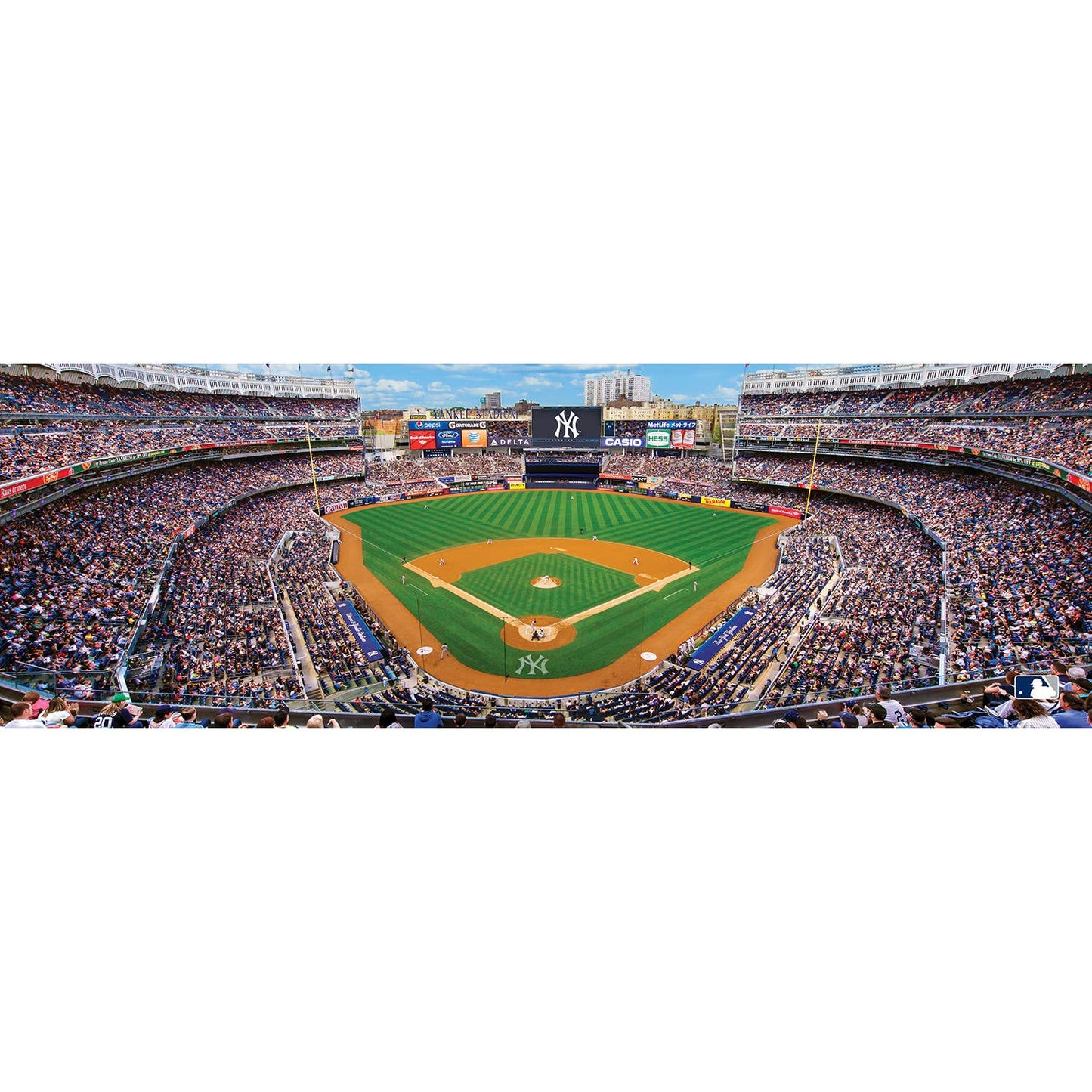 New York Yankees - 1000 Piece Panoramic Puzzle