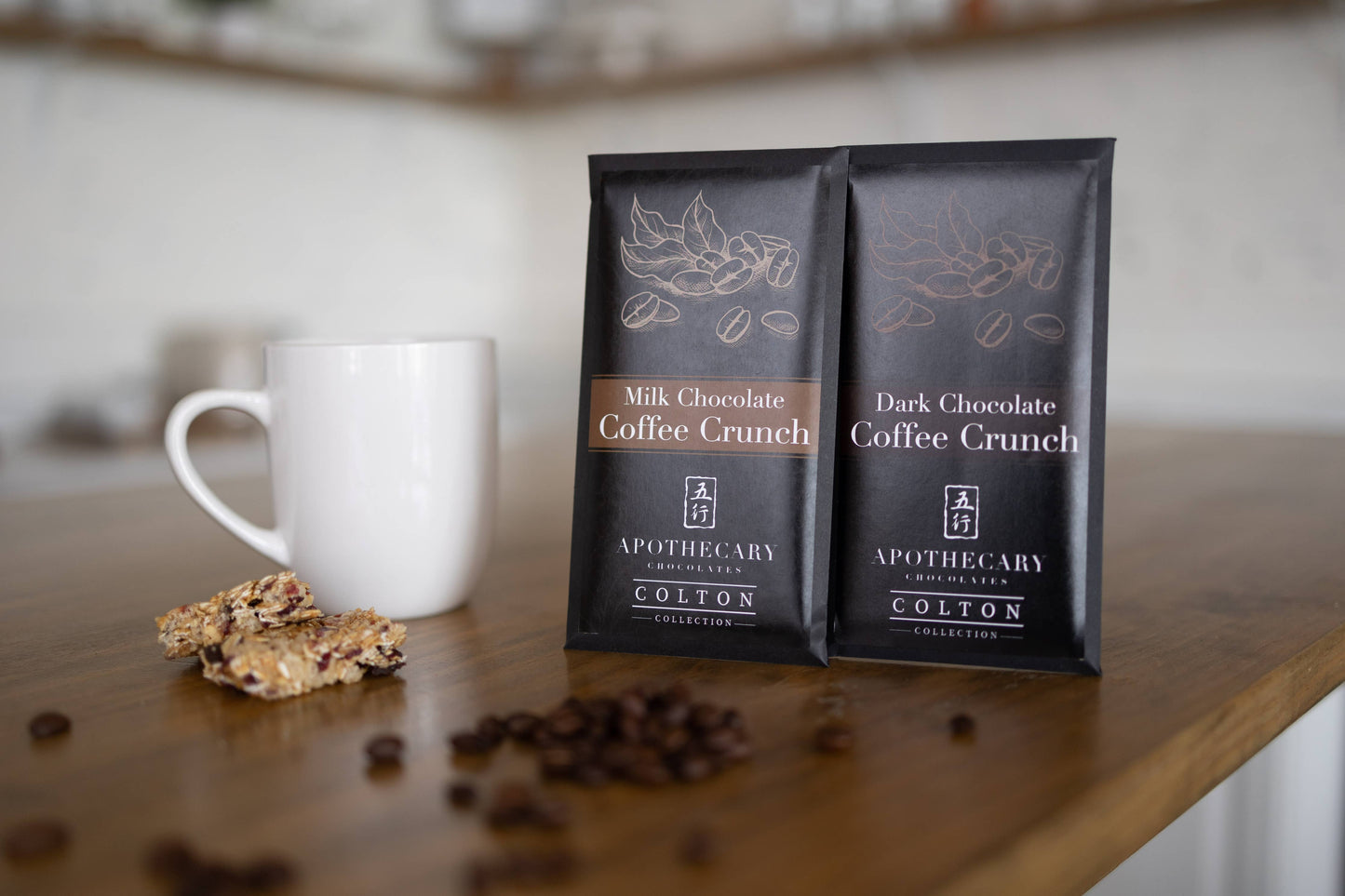 Dark Chocolate Coffee Crunch Bar