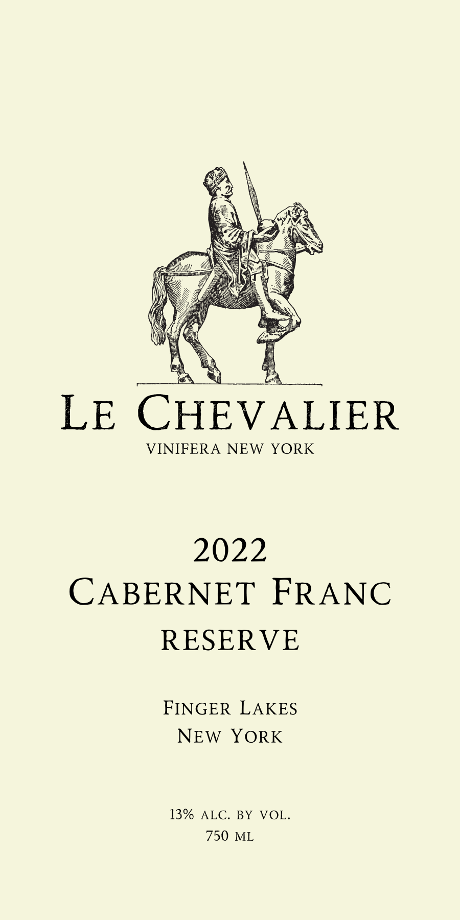 Le Chevalier 2022 Reserve Cabernet Franc