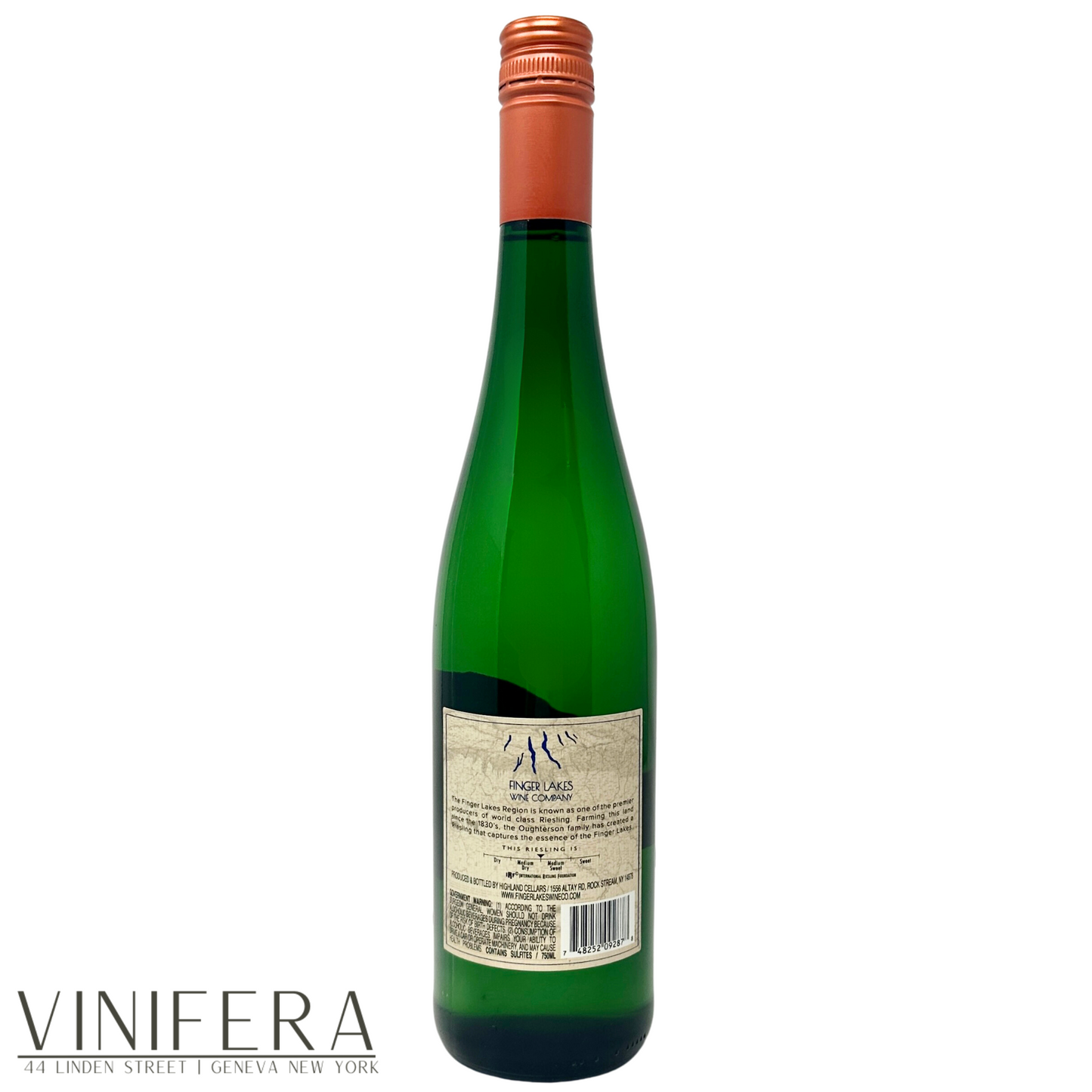 Finger Lakes Wine Co 2022 Semi Dry Riesling