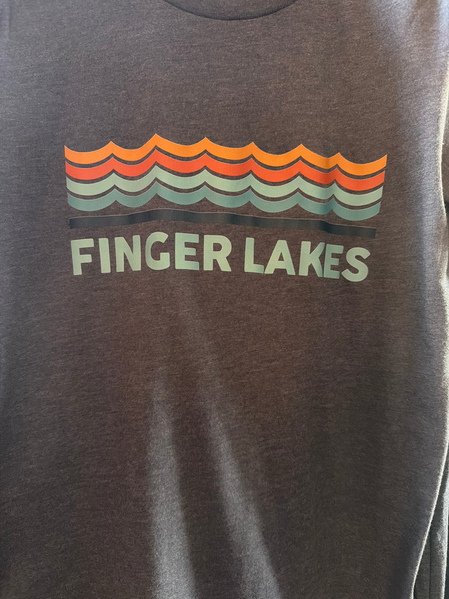 Finger Lakes Retro Wave T-Shirt