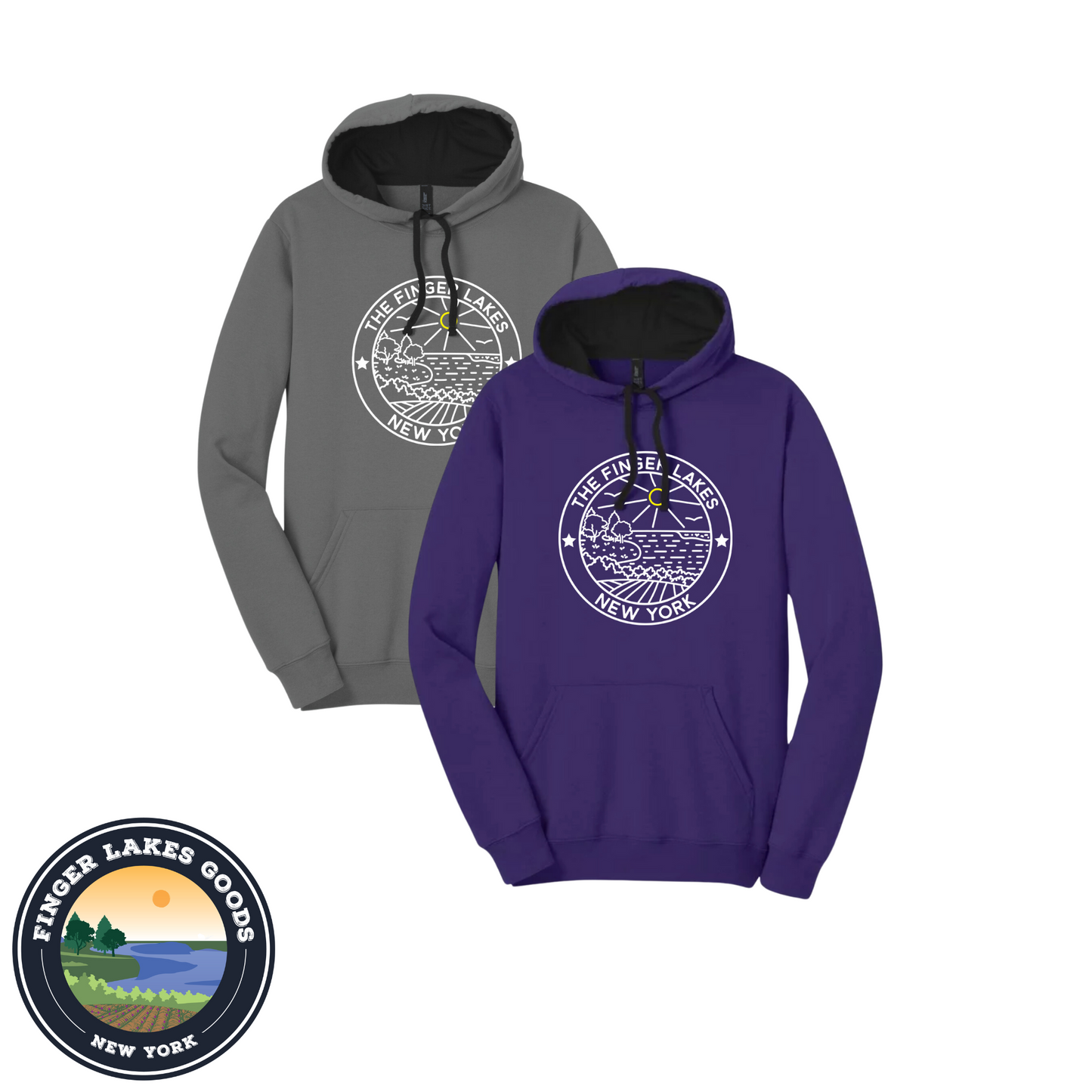Finger Lakes Hoodie Sweatshirt