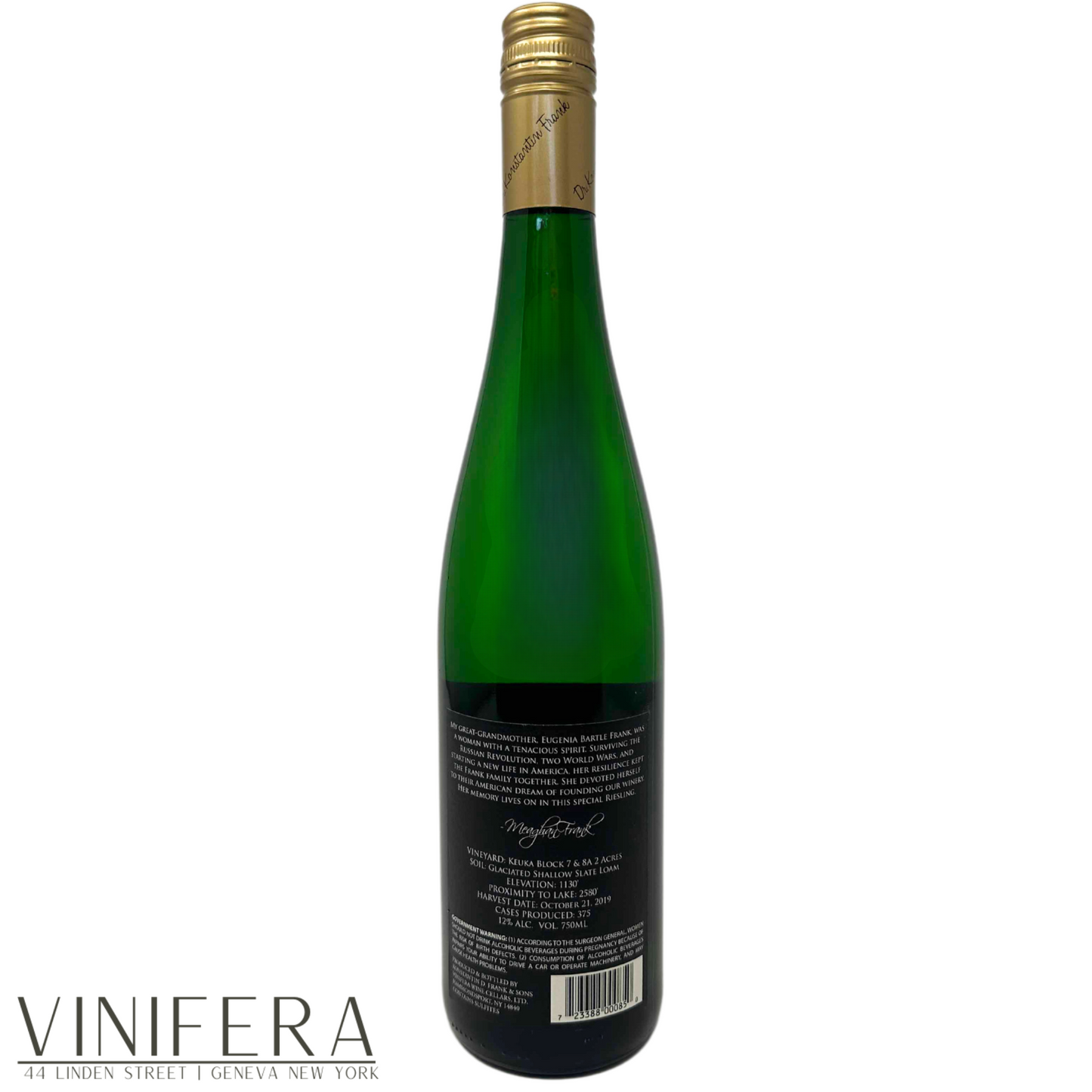 Dr Frank 2019 Eugenia Dry Riesling