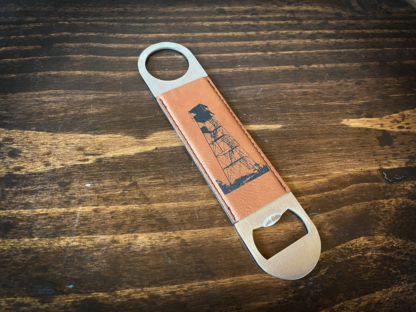 Finger Lakes Leatherette Bottle Opener