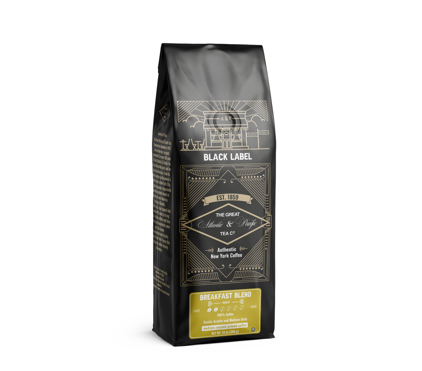 A&P Breakfast Blend Ground Coffee, 12 oz