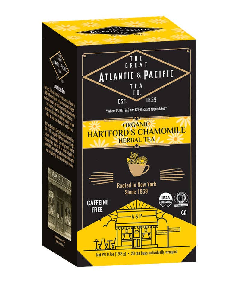 A&P Hartford's Chamomile Tea, 20 Count Organic