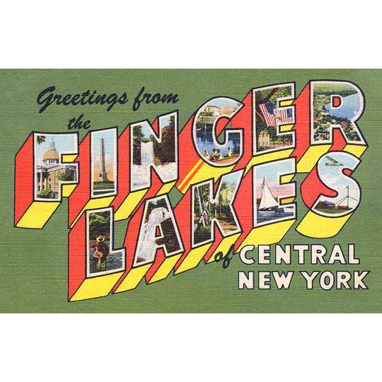 Finger Lakes Matted Print (11x14)