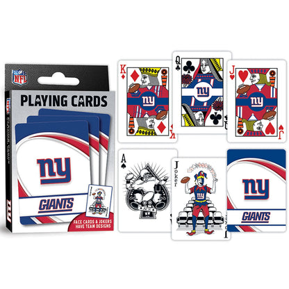 New York Giants Playing Cards