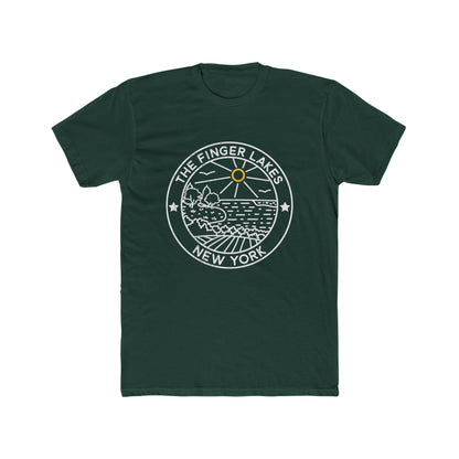 Finger Lakes Unisex Vintage Cotton Crew Tee
