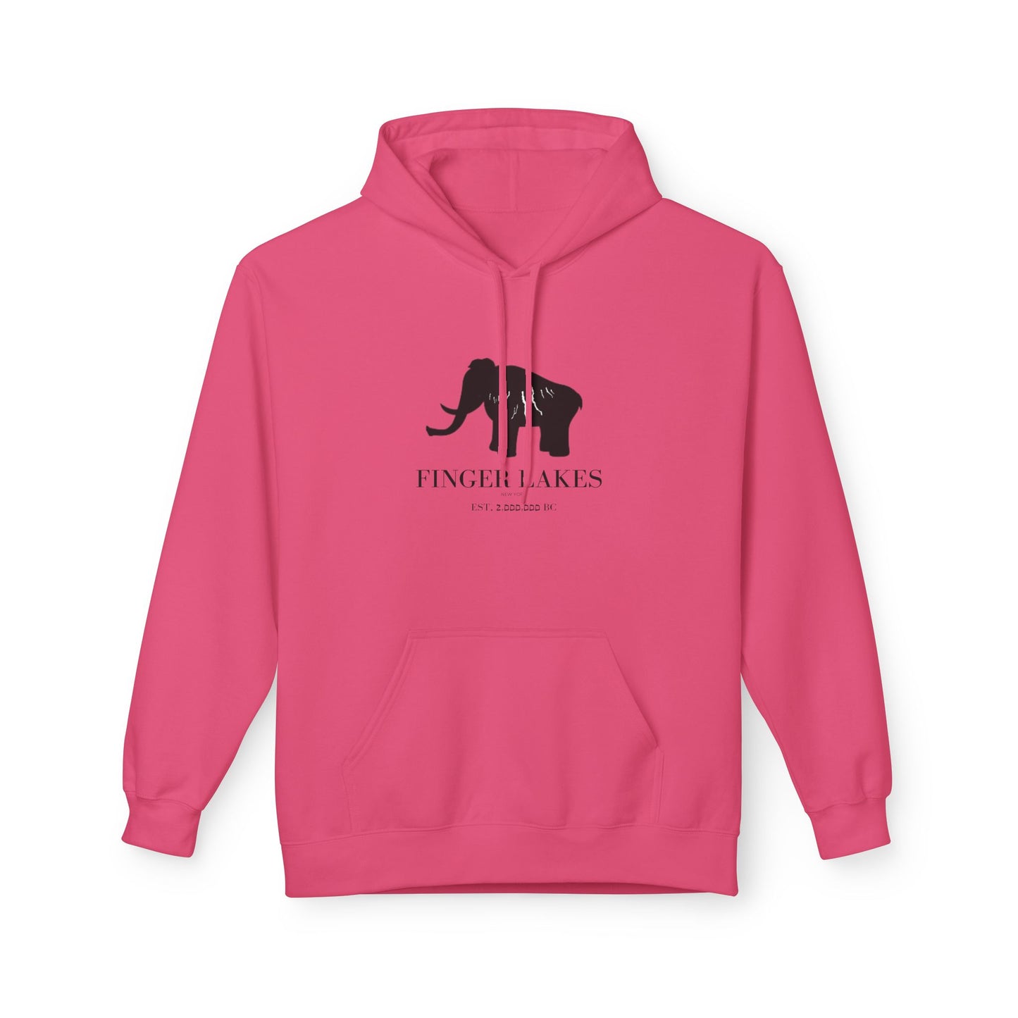 Finger Lakes Ice Age Hoodie — Mastodon Sweatshirt