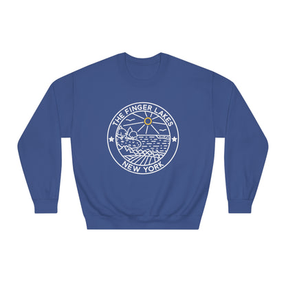 Finger Lakes Unisex DryBlend® Crewneck Sweatshirt