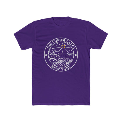 Finger Lakes Unisex Vintage Cotton Crew Tee