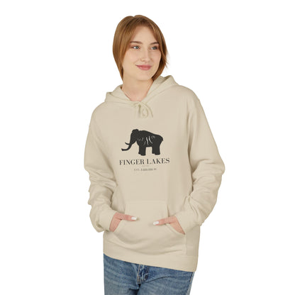 Finger Lakes Ice Age Hoodie — Mastodon Sweatshirt