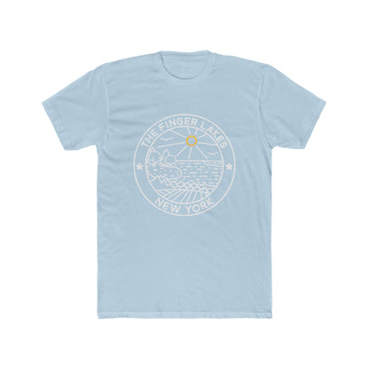 Finger Lakes Unisex Vintage Cotton Crew Tee