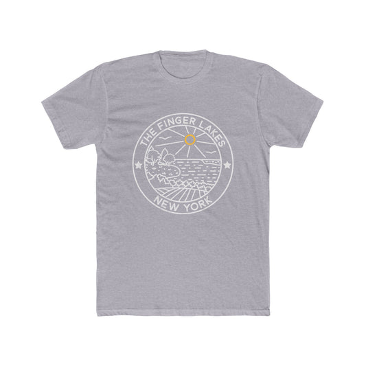 Finger Lakes Unisex Vintage Cotton Crew Tee