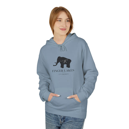 Finger Lakes Ice Age Hoodie — Mastodon Sweatshirt