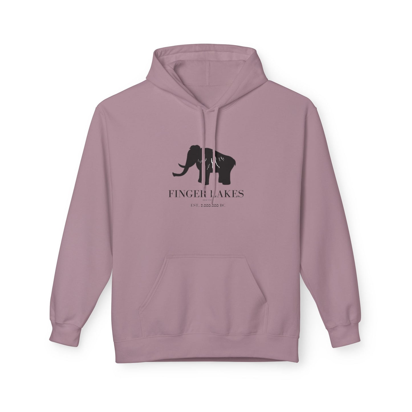 Finger Lakes Ice Age Hoodie — Mastodon Sweatshirt