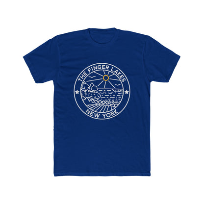 Finger Lakes Unisex Vintage Cotton Crew Tee