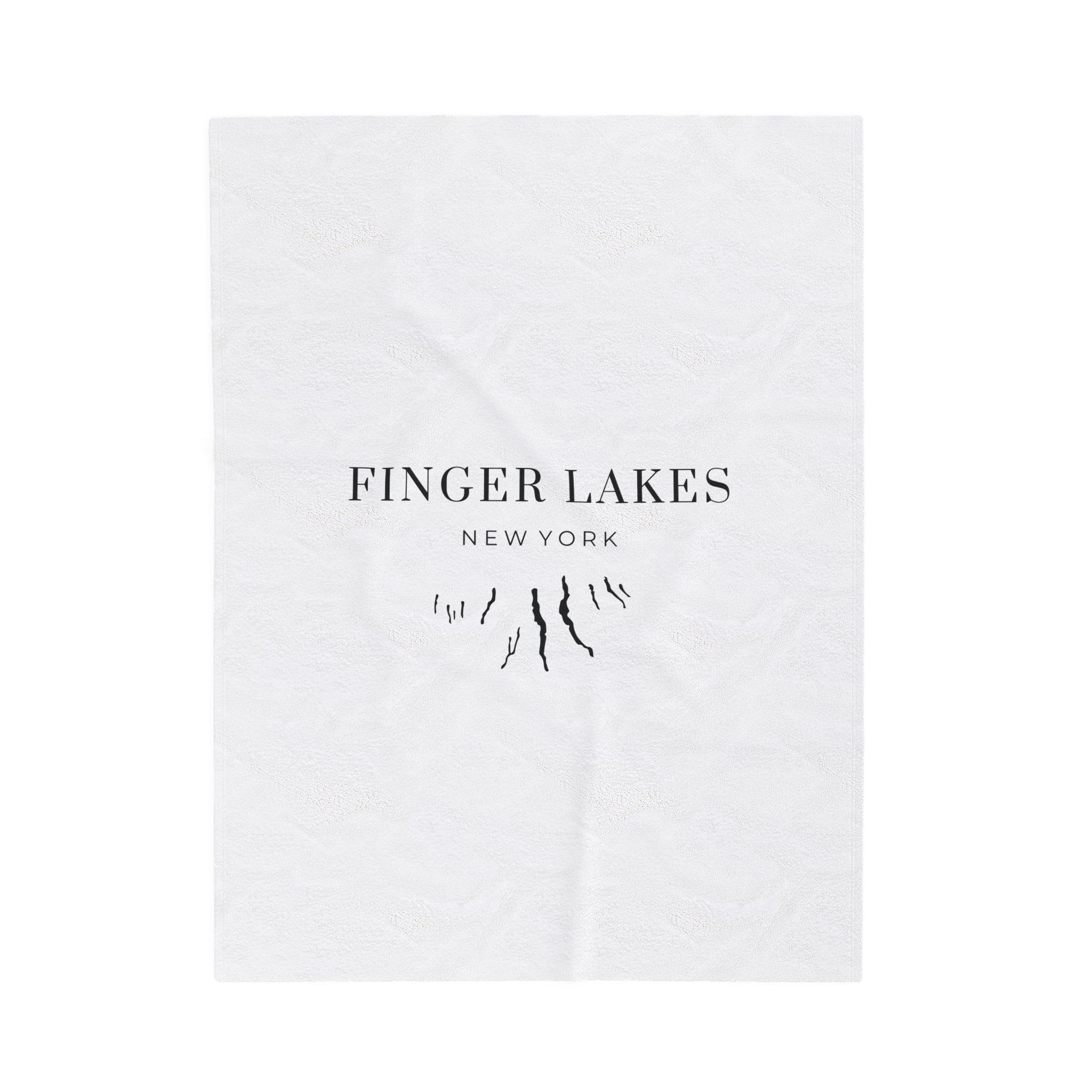 Finger Lakes Plush Blanket