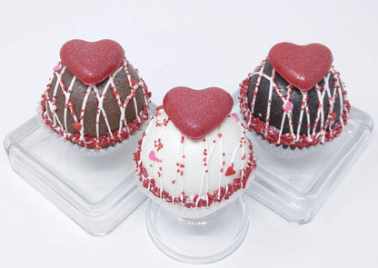 Valentine's Day Heart DELUXE Large Artisanal Hot Cocoa Bombs