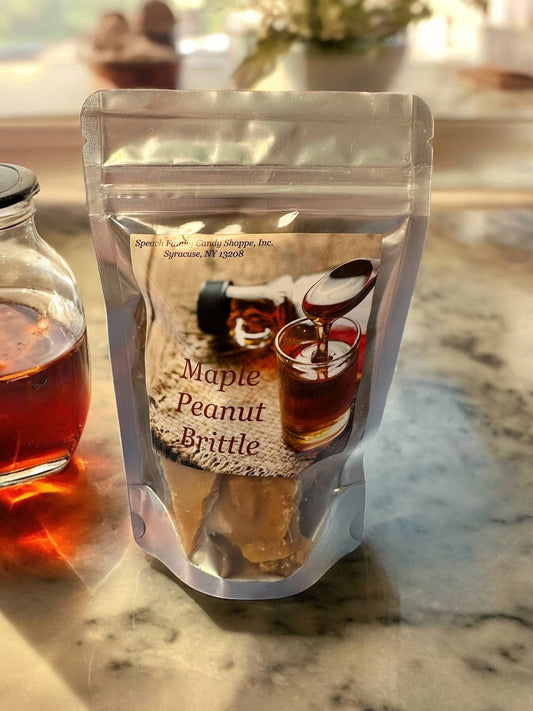 Maple Peanut Brittle