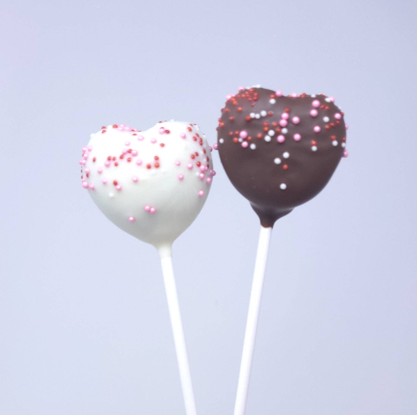 Artisanal Designer Cake Pops - Valentine's Day Heart Shape