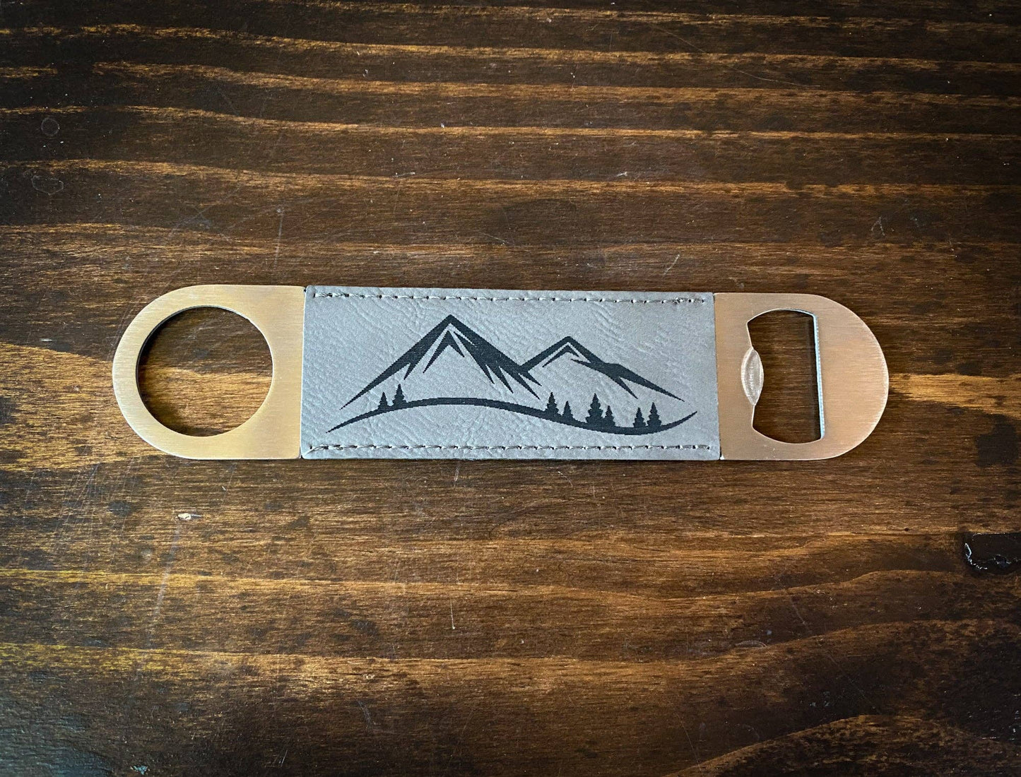 Finger Lakes Leatherette Bottle Opener