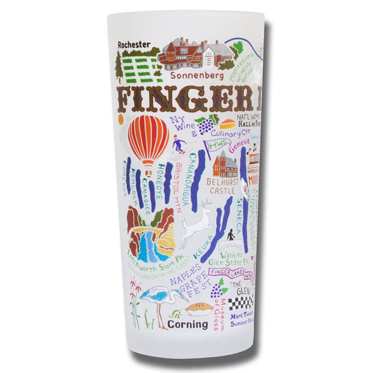 Finger Lakes Drinking Glass | EXCLUSIVE!