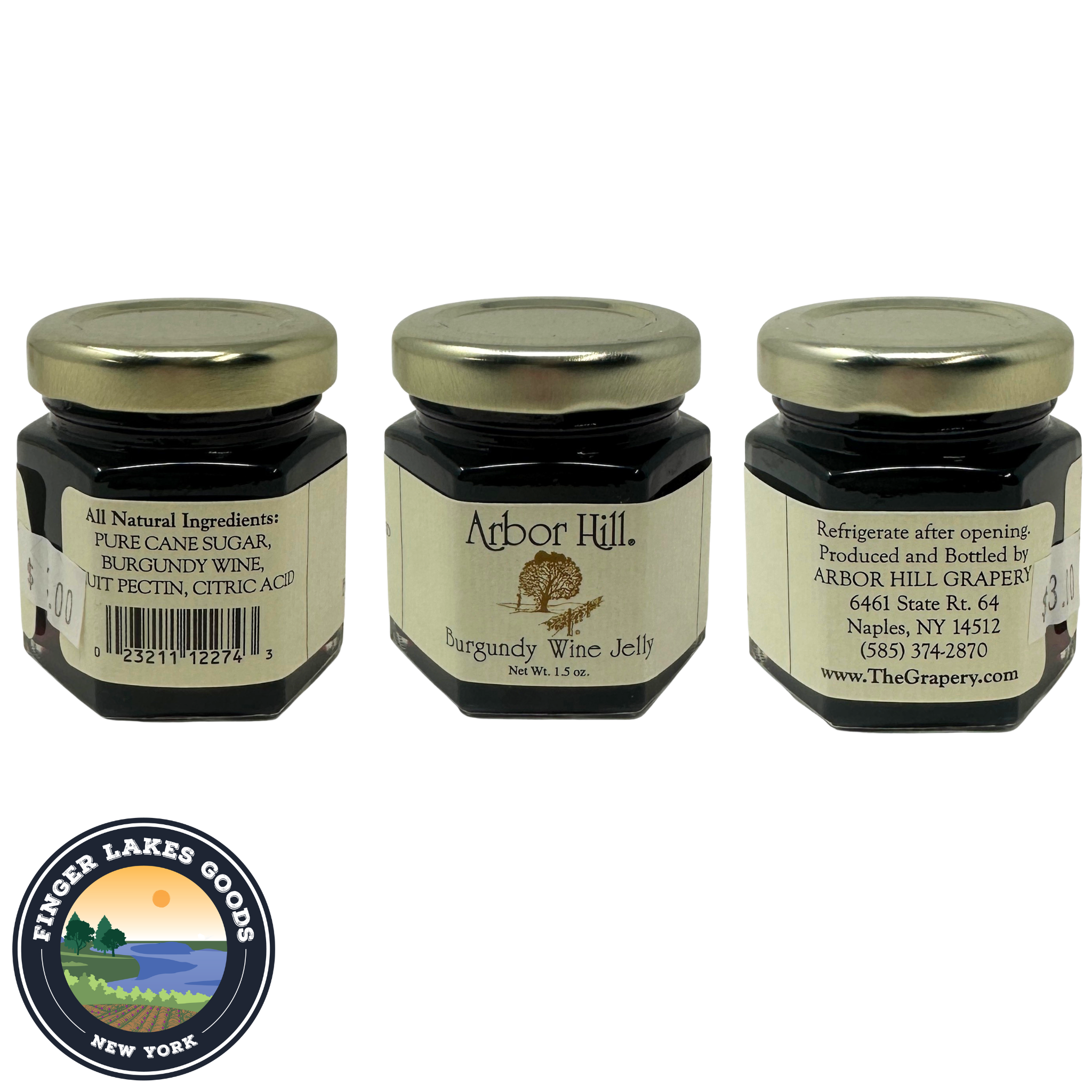 Arbor Hill Wine Jelly Minis (1.5 oz)