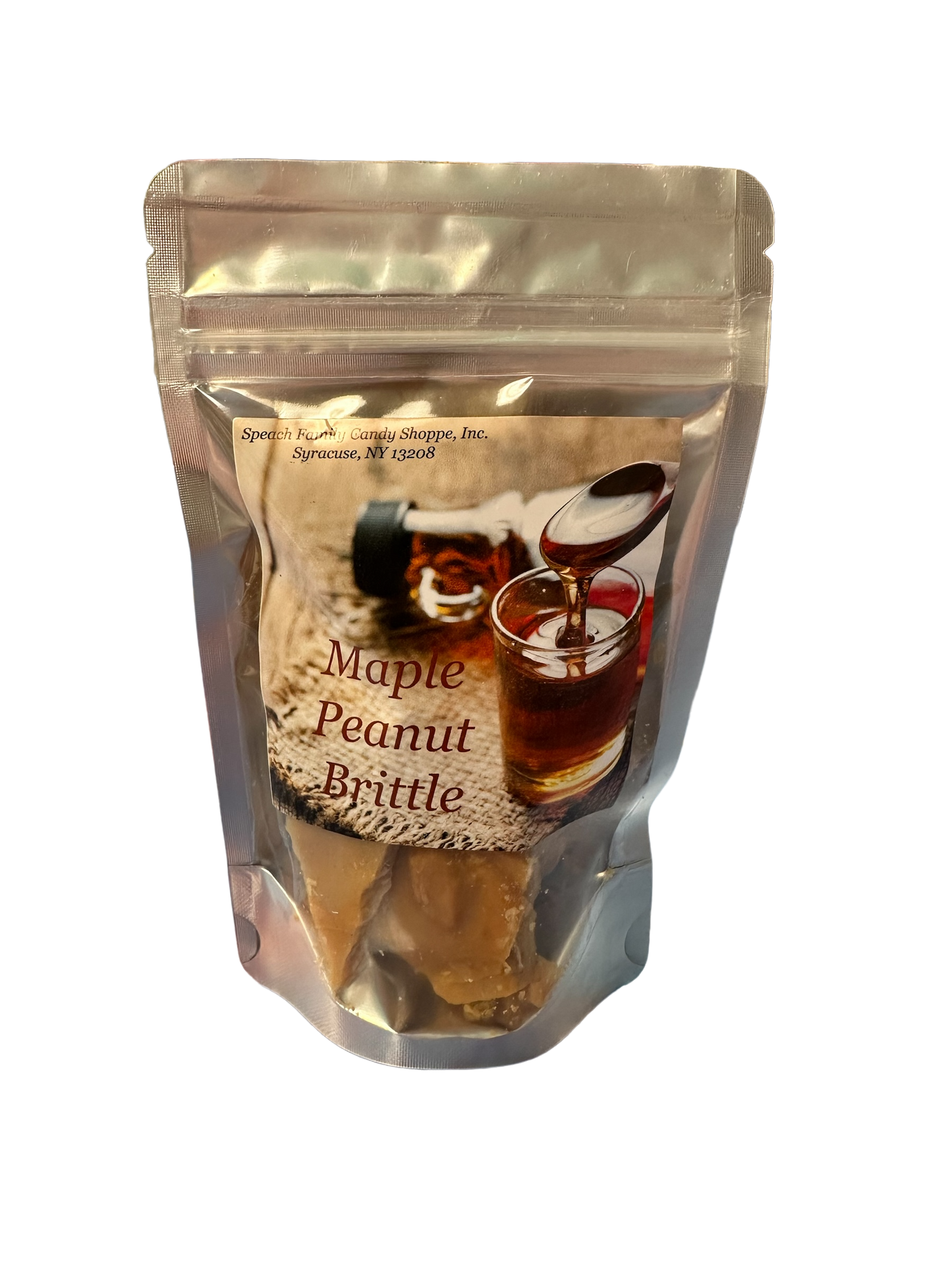 Maple Peanut Brittle
