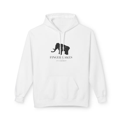 Finger Lakes Ice Age Hoodie — Mastodon Sweatshirt