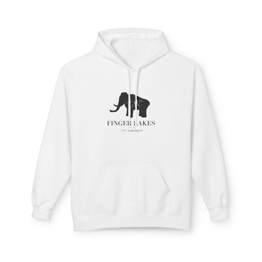Finger Lakes Ice Age Hoodie — Mastodon Sweatshirt