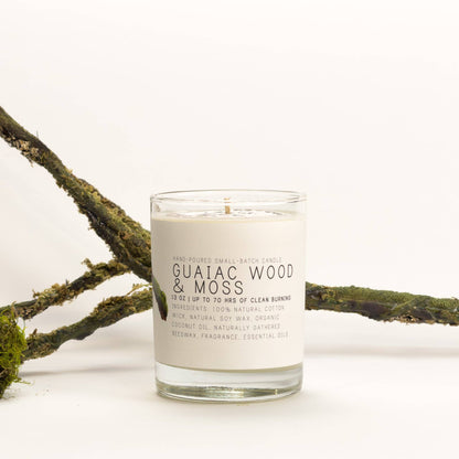 Guaiac Wood & Moss - Medium Glass