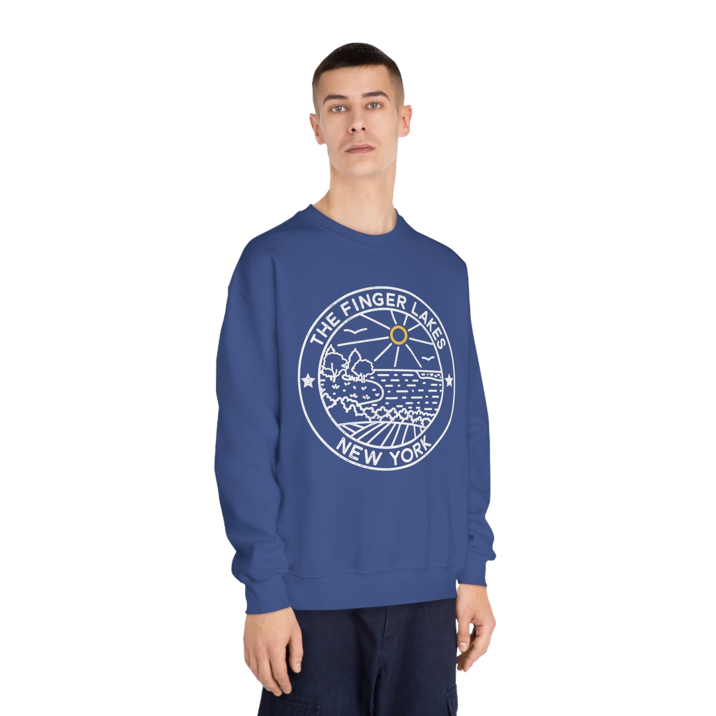 Finger Lakes Unisex DryBlend® Crewneck Sweatshirt