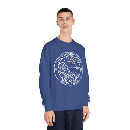 Finger Lakes Unisex DryBlend® Crewneck Sweatshirt