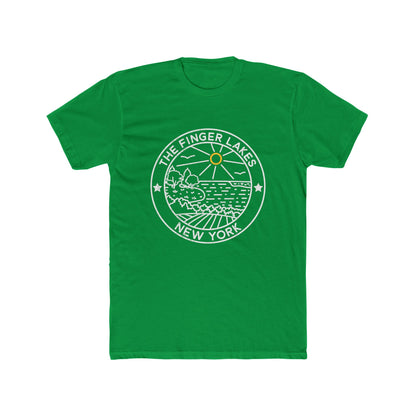 Finger Lakes Unisex Vintage Cotton Crew Tee