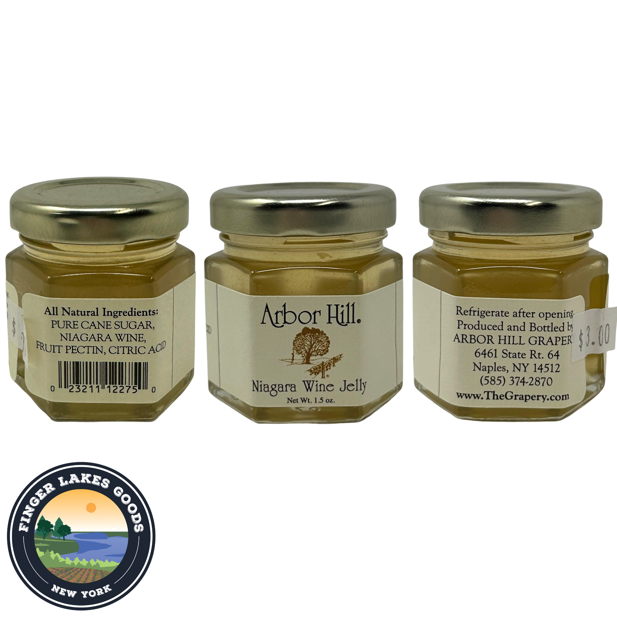 Arbor Hill Wine Jelly Minis (1.5 oz)