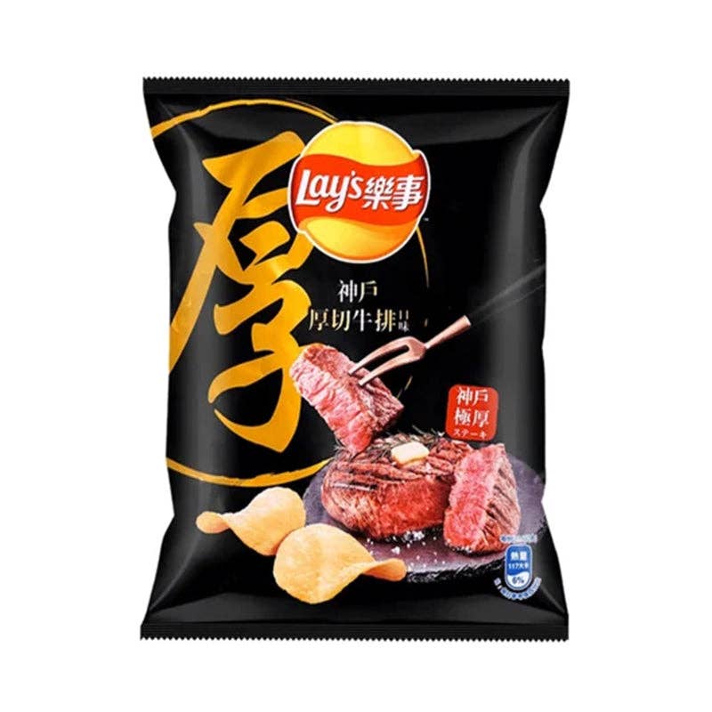 Lays Japanese Kobe Steak 34g (Taiwan)