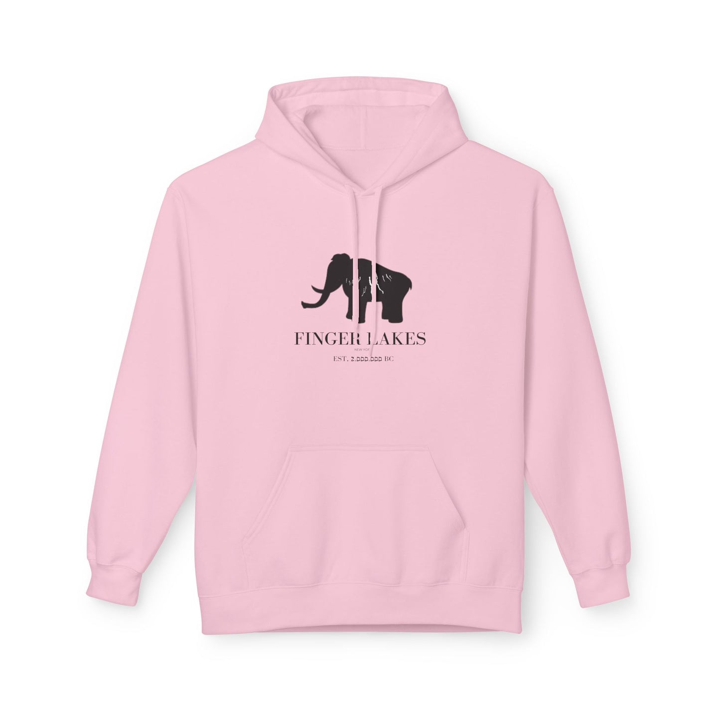 Finger Lakes Ice Age Hoodie — Mastodon Sweatshirt