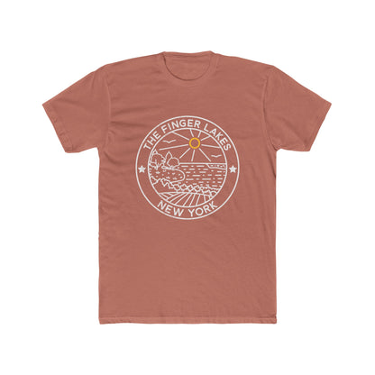 Finger Lakes Unisex Vintage Cotton Crew Tee