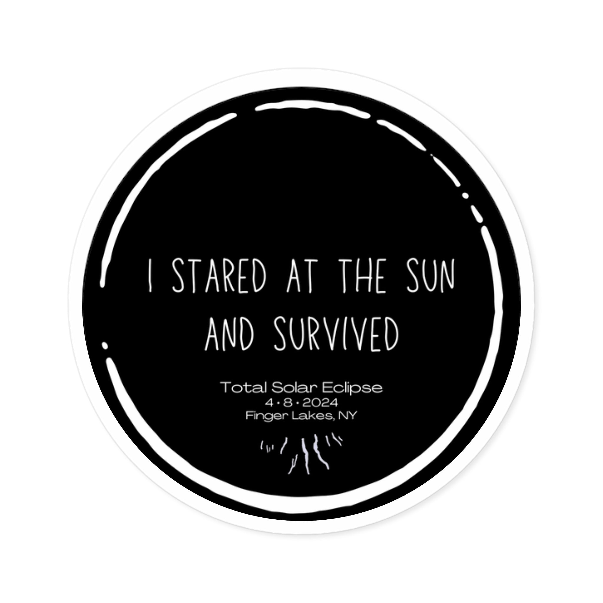Total Eclipse Stickers (3"x3")