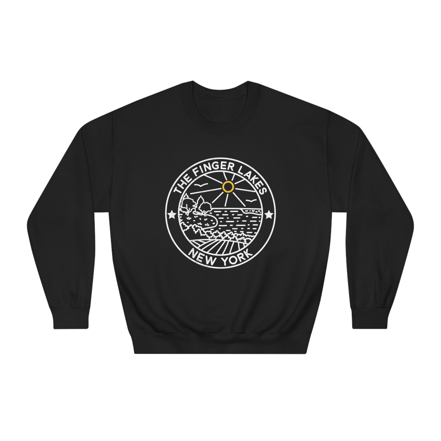 Finger Lakes Unisex DryBlend® Crewneck Sweatshirt