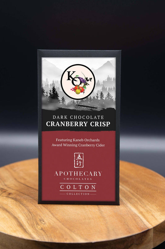 Dark Chocolate Cranberry Crisp Bar